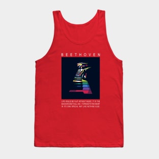 Beethoven Quotes Tank Top